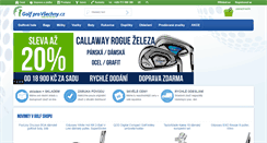 Desktop Screenshot of golfprovsechny.cz